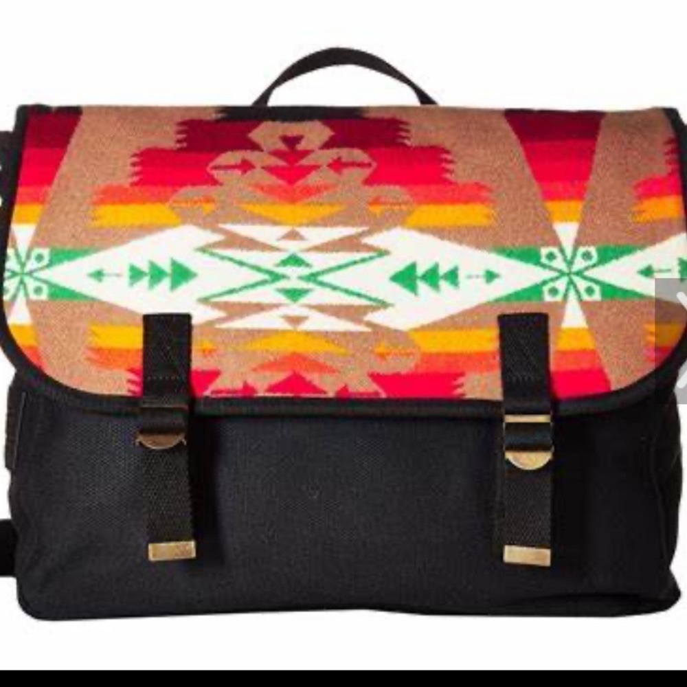 Pendleton Tuscan Pattern Messenger/Computer Bag - image 1